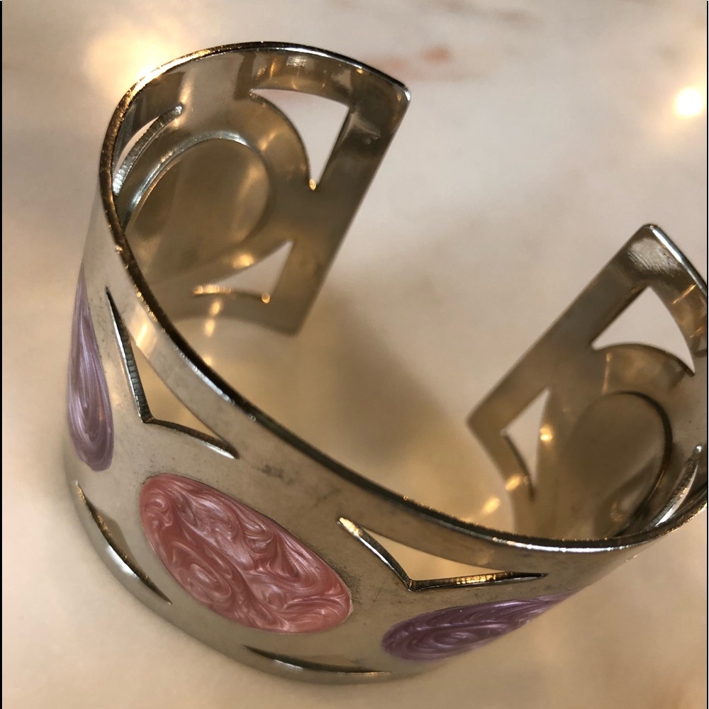 Metal cuff bracelet